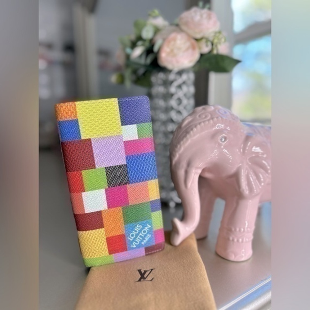 Louis Vuitton Damier Graphite 3D Braza Long Wallet
